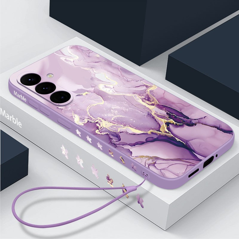 Capa Marble Elegance with Strap Zelv Shield - Samsung Galaxy