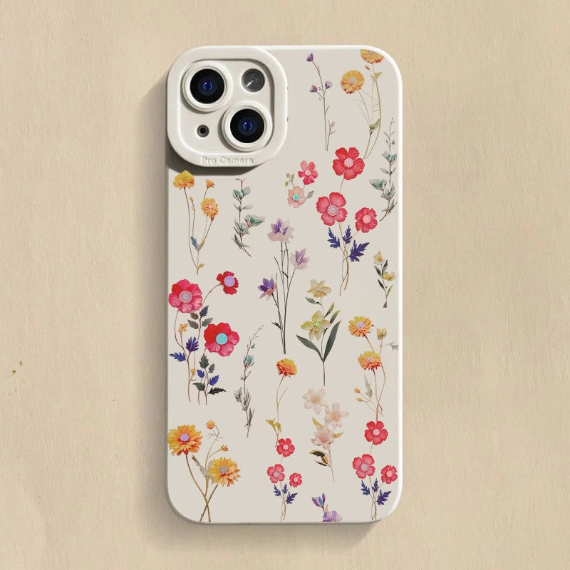 Capa Floral Minimalist Aesthetic Zelv Shield - iPhone