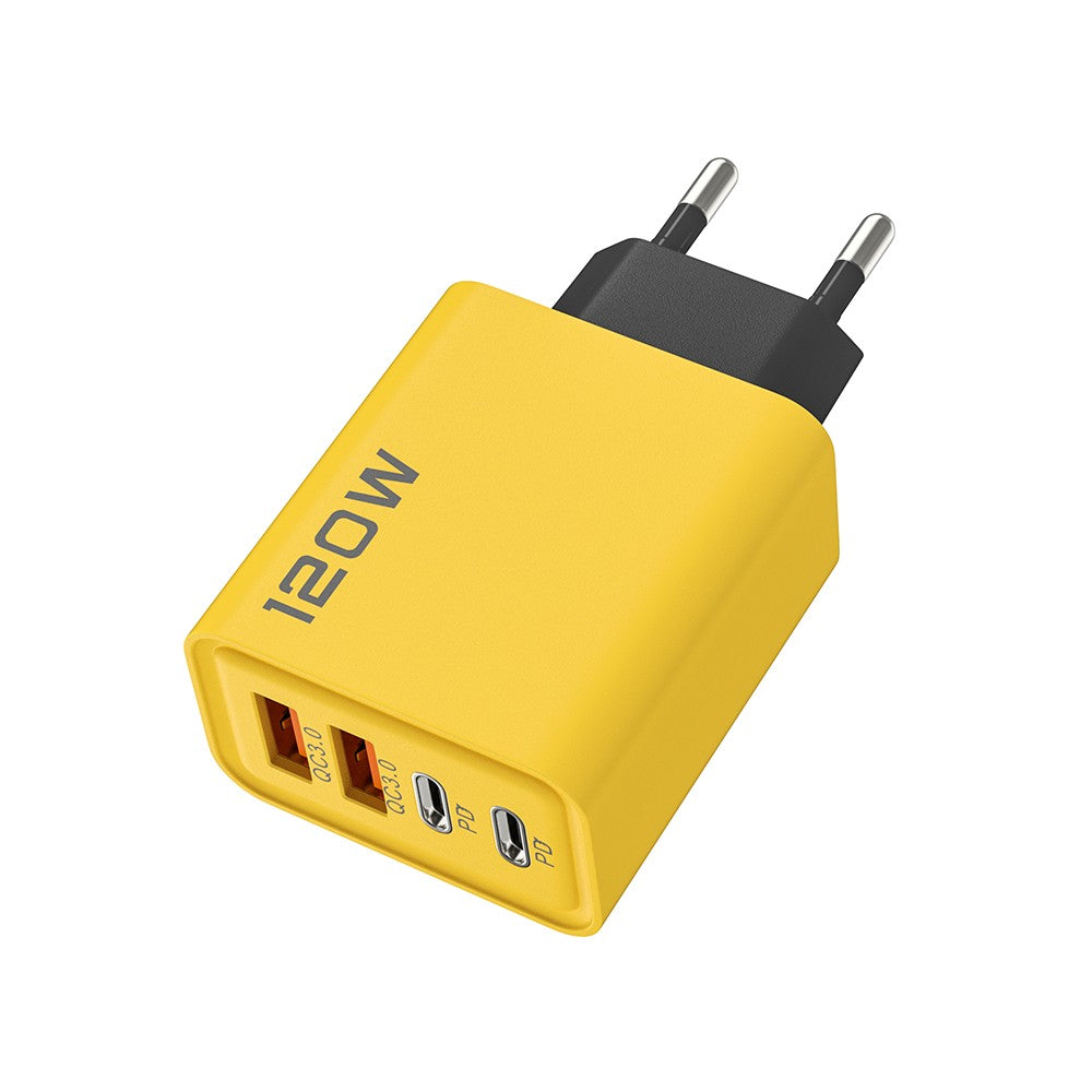 Carregador Turbo 120W PD - 4 Portas USB-C