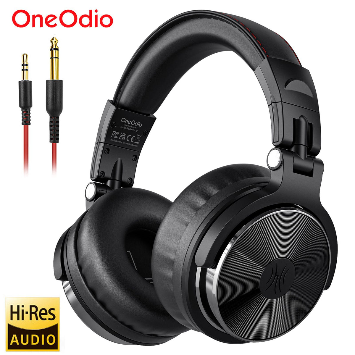 Headphone de Estúdio Hi-Fi com Fio & Microfone