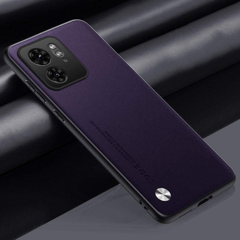 Capa Executive Luxury Leather Zelv Shield - Motorola Edge