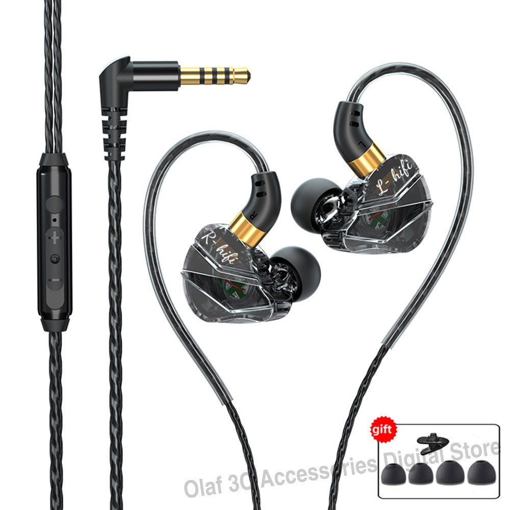 Fones de Ouvido Intra-Auriculares Hi-Fi com Fio & Microfone