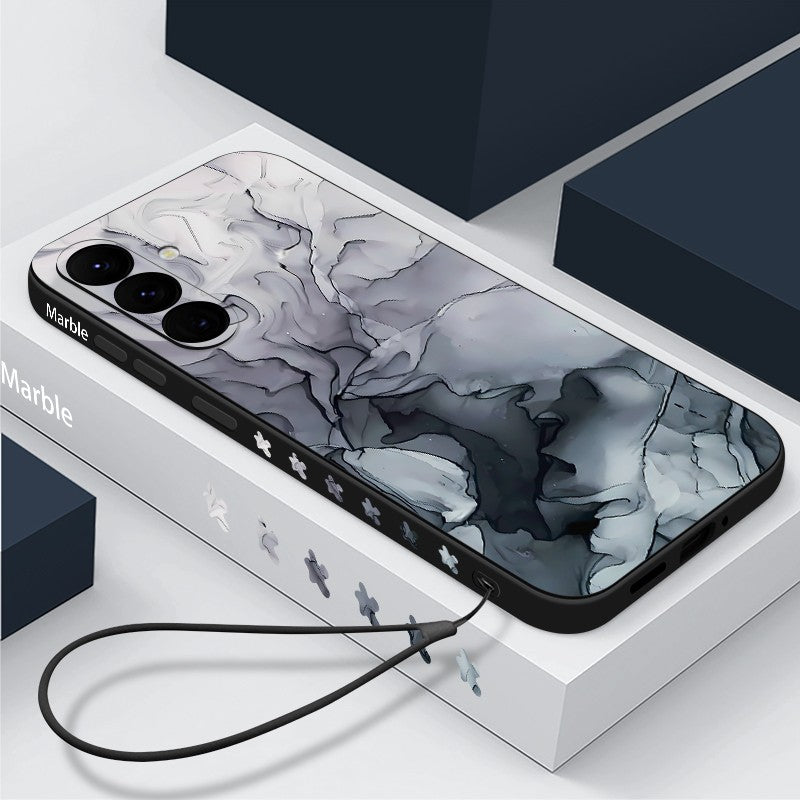 Capa Marble Elegance with Strap Zelv Shield - Samsung Galaxy