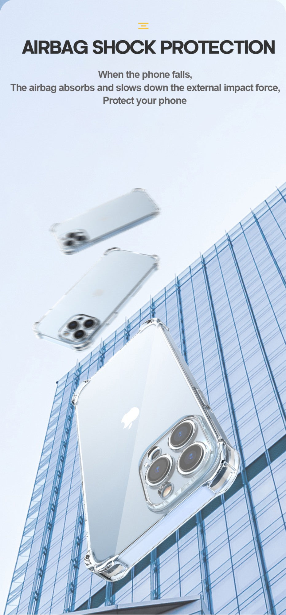 Capa Antichoque Heavy Duty Zelv Shield - iPhone