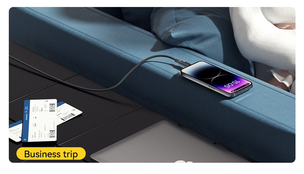 Cabo Turbo 29W USB-C para Lightning Essager Zelv Shield - iPhone