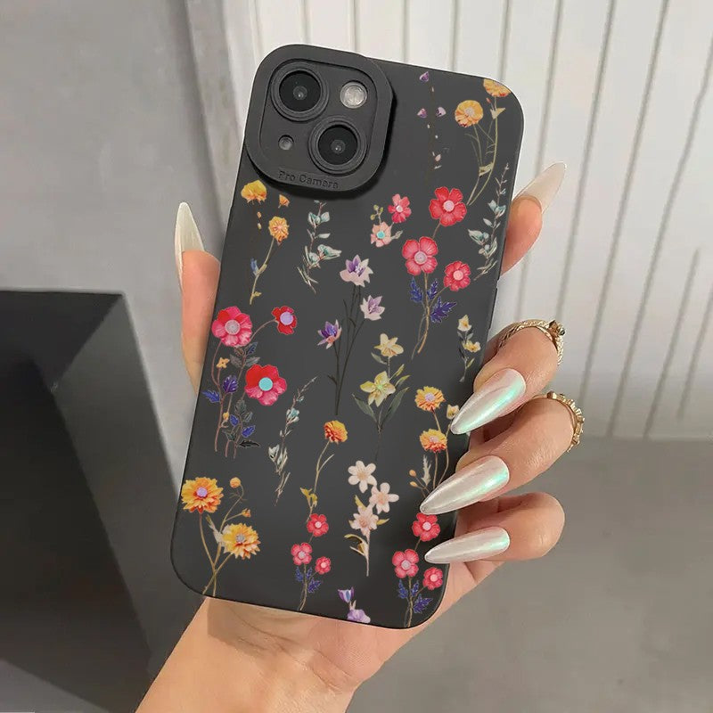 Capa Floral Minimalist Aesthetic Zelv Shield - iPhone