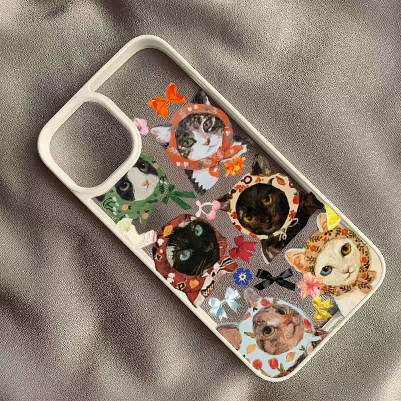 Capa Artística Collection Cats Zelv Shield - iPhone