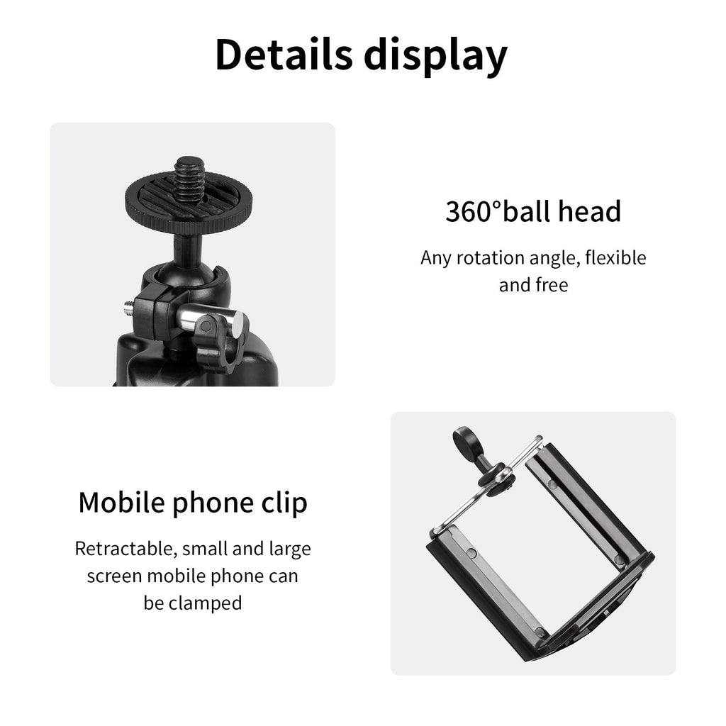 Mini Tripé Flexível Articulado Tipo Polvo para Smartphone Zelv Shield