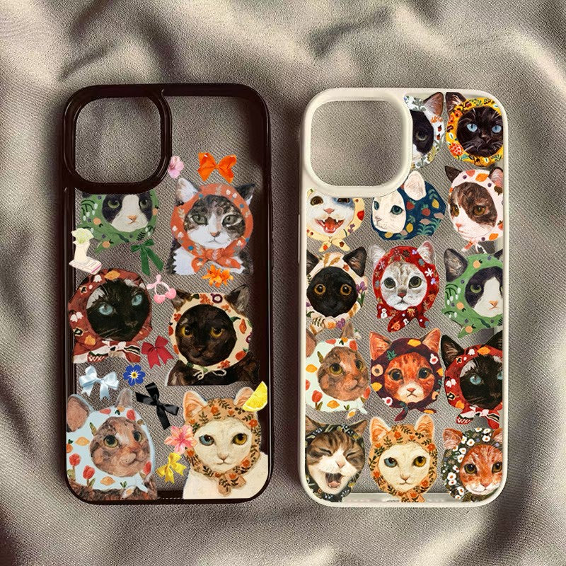 Capa Artística Collection Cats Zelv Shield - iPhone