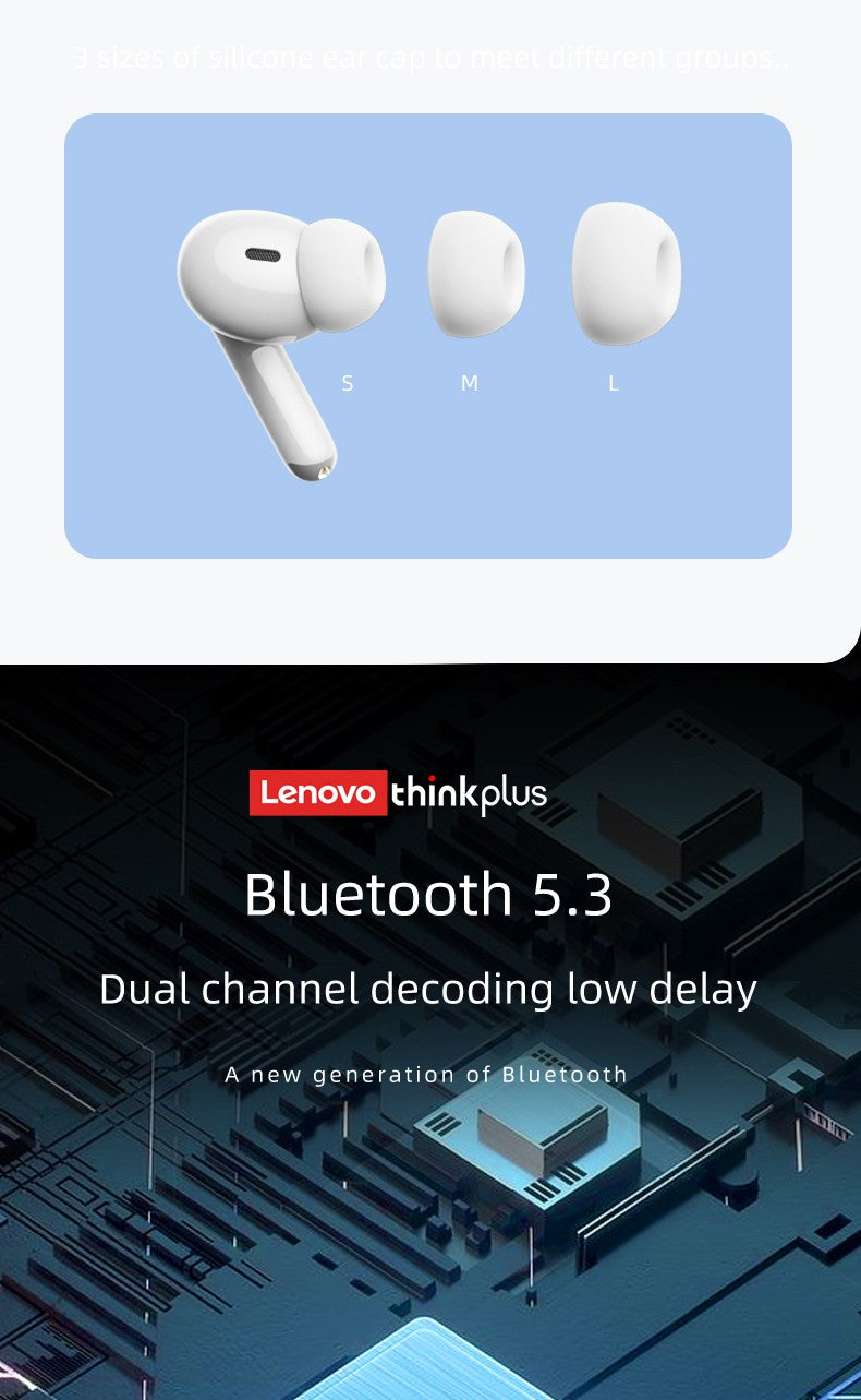 Fone de Ouvido Bluetooth Lenovo Thinkplus XT88 TWS
