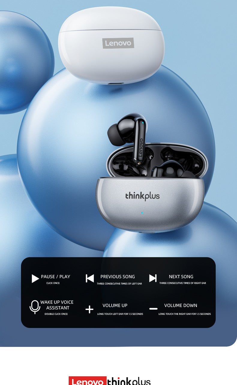 Fone de Ouvido Bluetooth Lenovo Thinkplus XT88 TWS