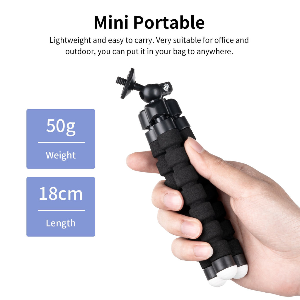 Mini Tripé Flexível Articulado Tipo Polvo para Smartphone Zelv Shield