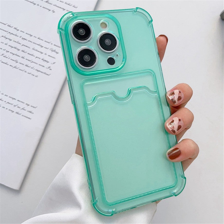 Capa Transparente Porta-Cartão Zelv Shield - iPhone