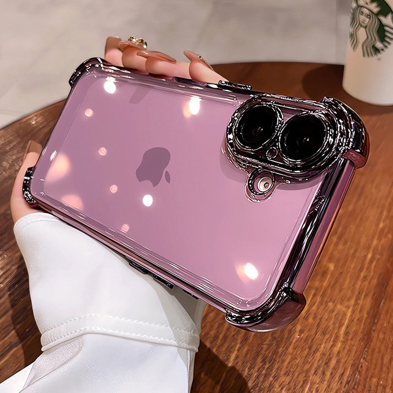 Capa Luxury Plating Airbag Zelv Shield - iPhone